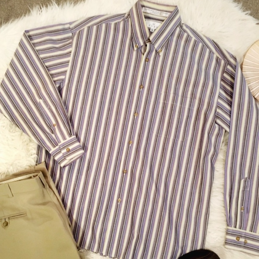 🔴 5/$45 SALE 🔴 ENRO | Non-Iron Oxford shirt